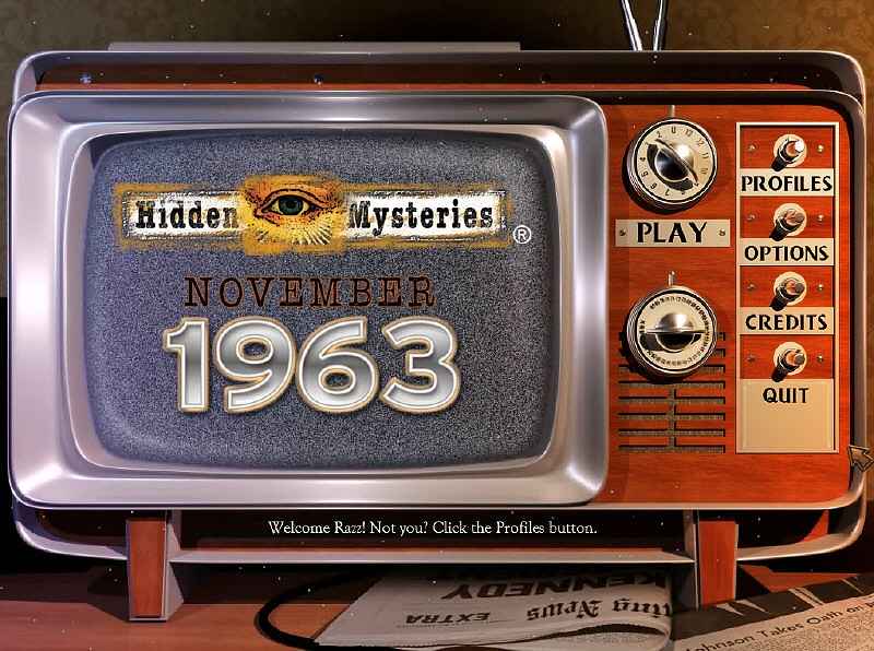 hidden mysteries: november 1963 screenshots 1