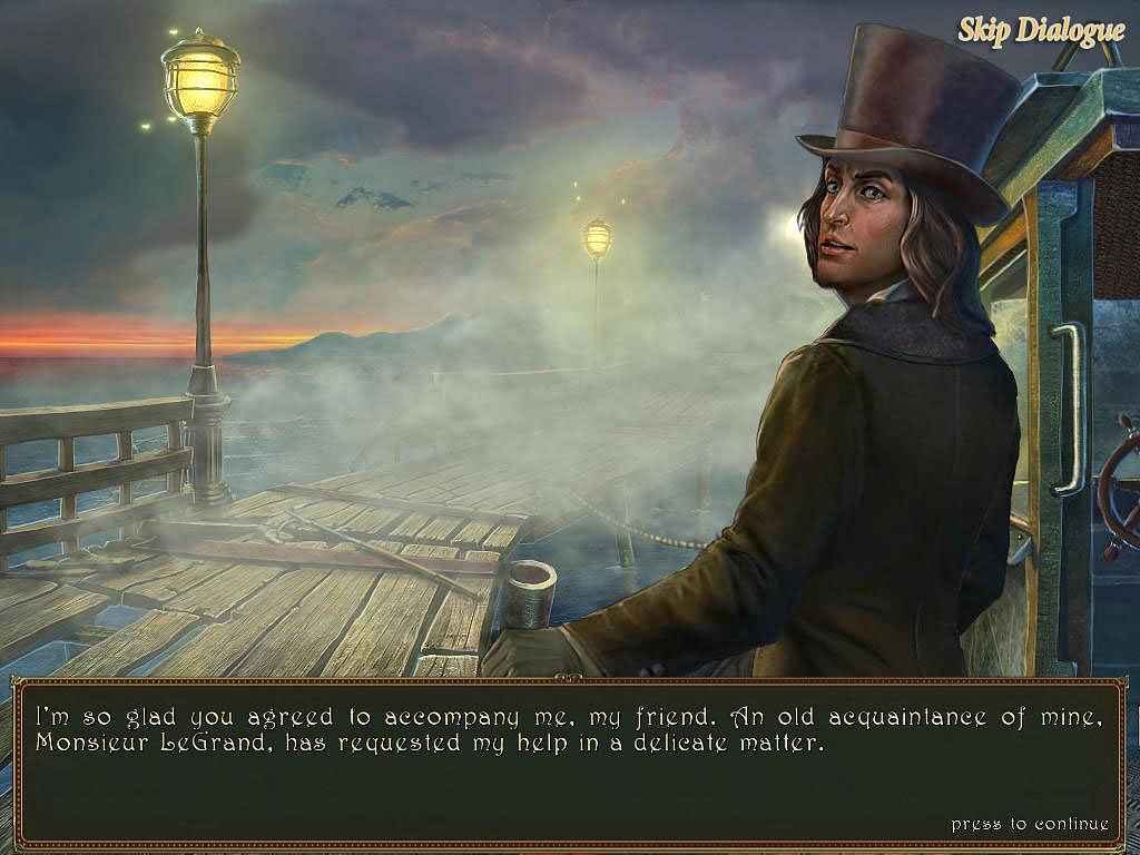 play dark tales: edgar allan poe's the gold bug collector's edition screenshots 2