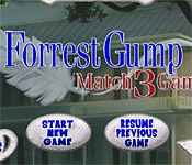 forrest gump match 3 game