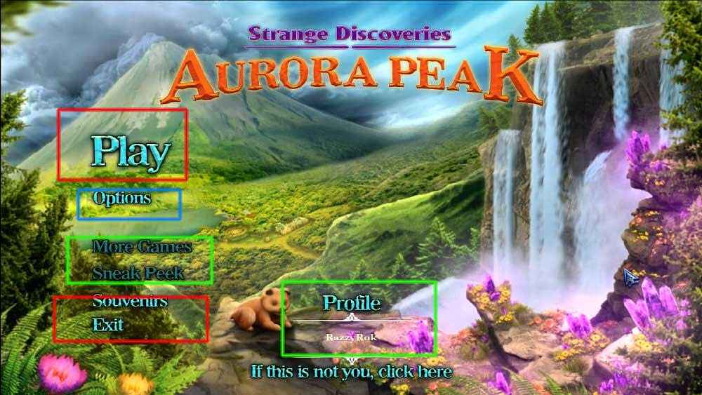 strange discoveries: aurora peak walkthrough screenshots 2