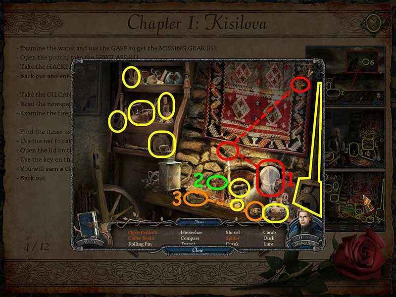 vampire legends: the true story of kisilova walkthrough 4 screenshots 1