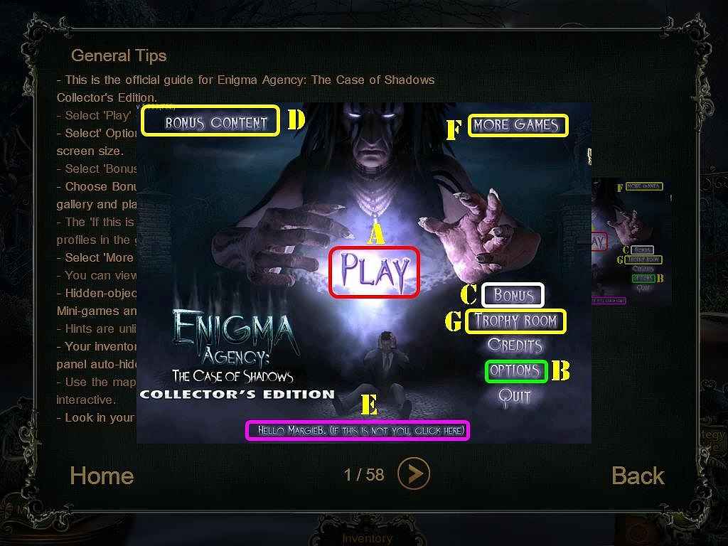 enigma agency: the case of shadows walkthrough 2 screenshots 1