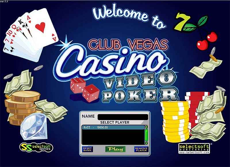 club vegas casino: video poker screenshots 2