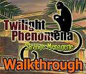 twilight phenomena: strange menagerie collector's edition walkthrough