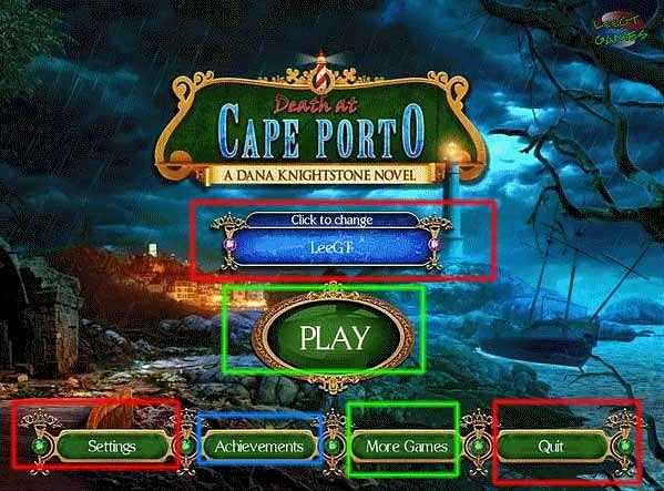 death at cape porto: a dana knightstone novel collector's edition walkthrough screenshots 1