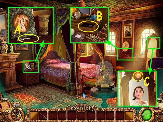 mystery murders: the sleeping palace walkthrough 2 screenshots 2