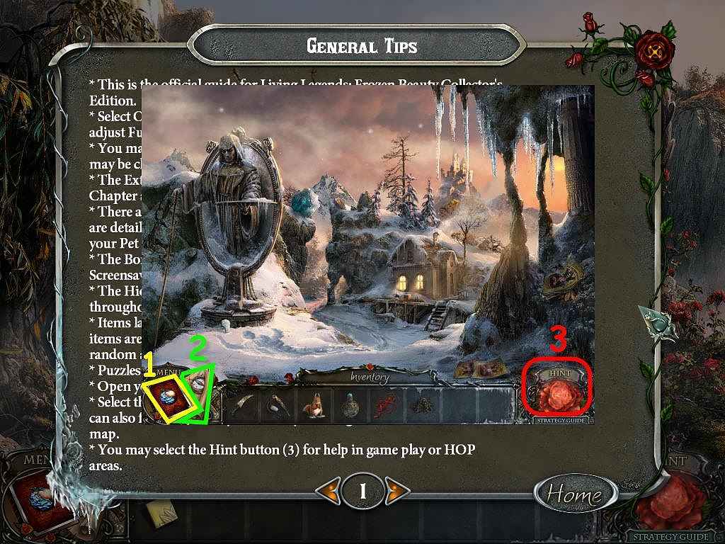 living legends: frozen beauty walkthrough 2 screenshots 2