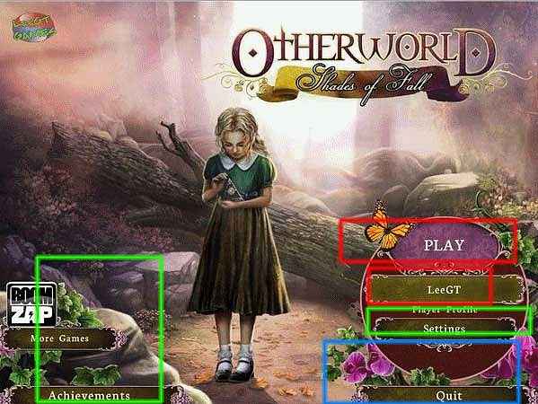 otherworld: shades of fall collector's edition walkthrough screenshots 1