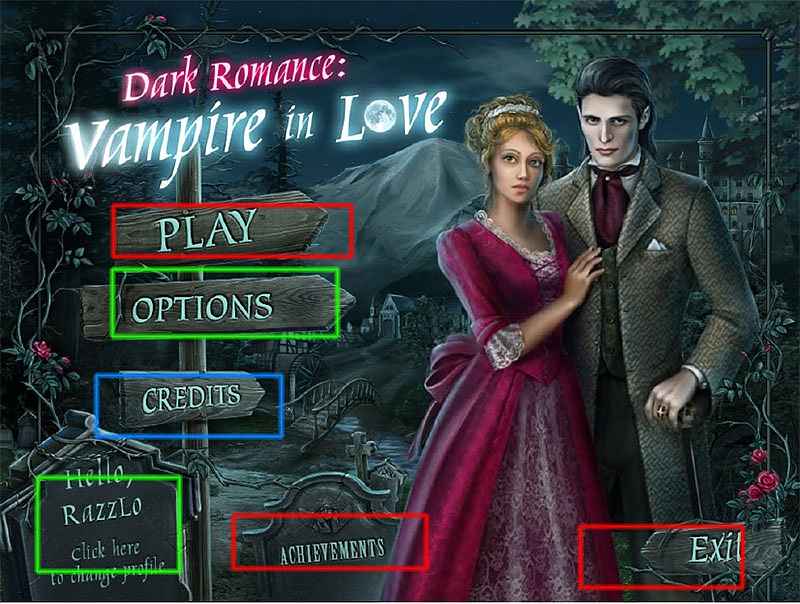 dark romance: vampire in love collector's edition walkthrough screenshots 1