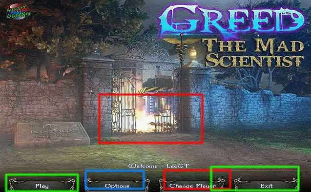 Greed: The Mad Scientist Walkthrough