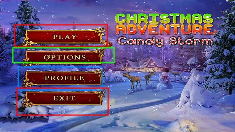 christmas adventure: candy storm walkthrough screenshots 1