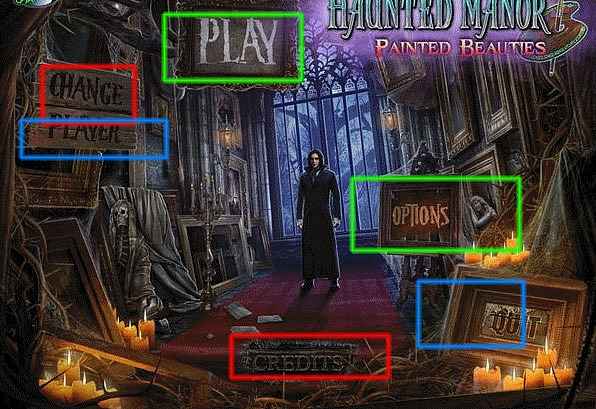 haunted manor: painted beauties collector's edition walkthrough screenshots 1