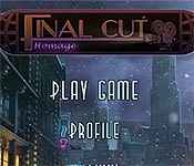 final cut: homage collector's edition final cut: homage collector's edition