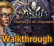 9 clues: hallways of madness walkthrough