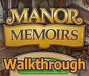 manor memoirs walkthrough