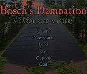 bosch's damnation: a carol reed mystery