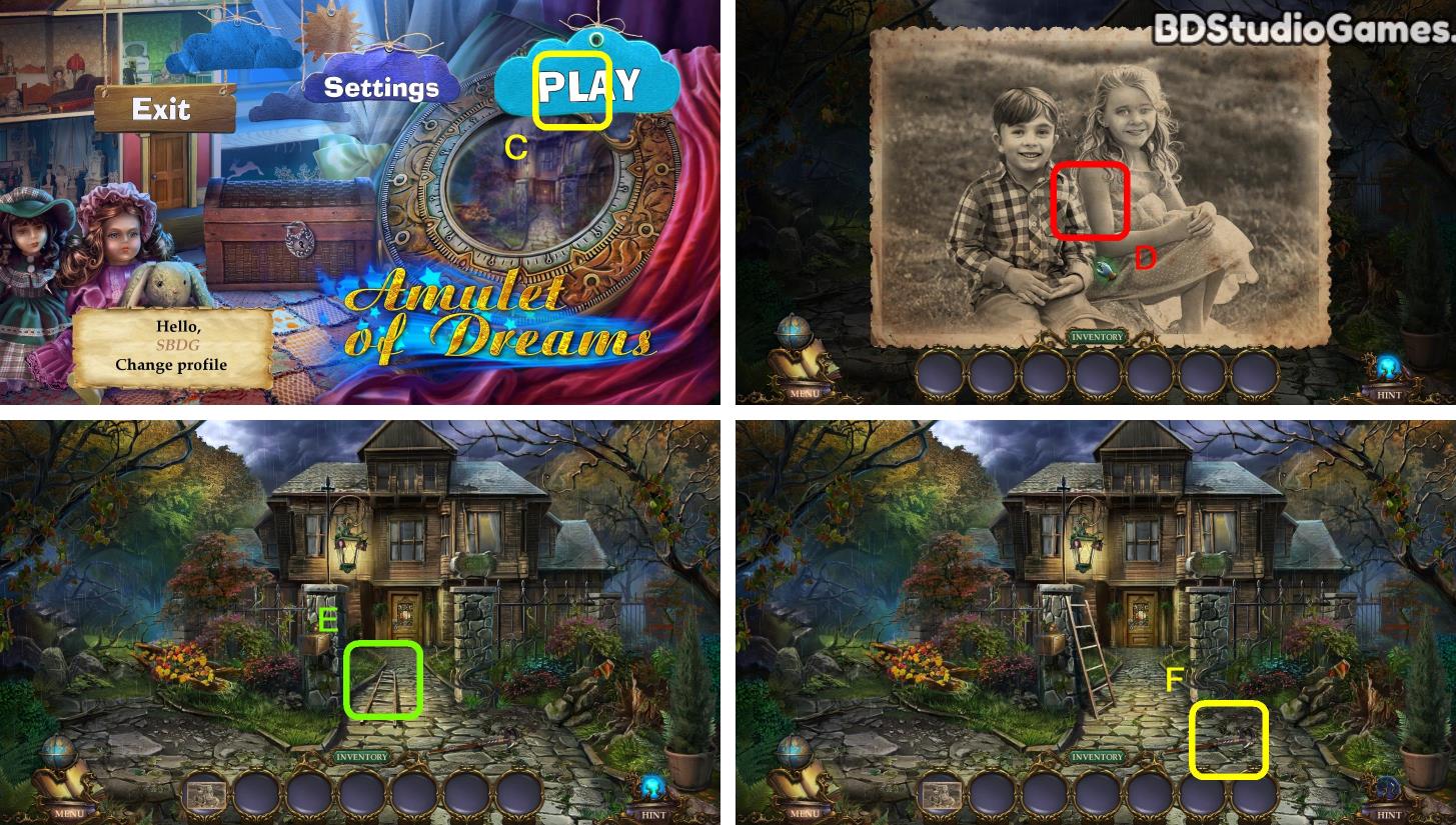 amulet of dreams walkthrough