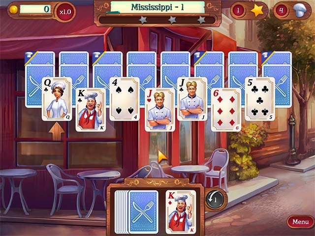 chef solitaire: usa screenshots 1