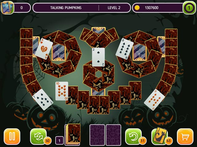 solitaire halloween story screenshots 1