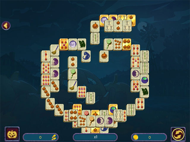 halloween night mahjong screenshots 1