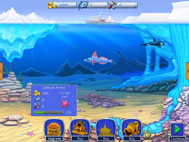 lost in reefs: antarctic screenshots 2