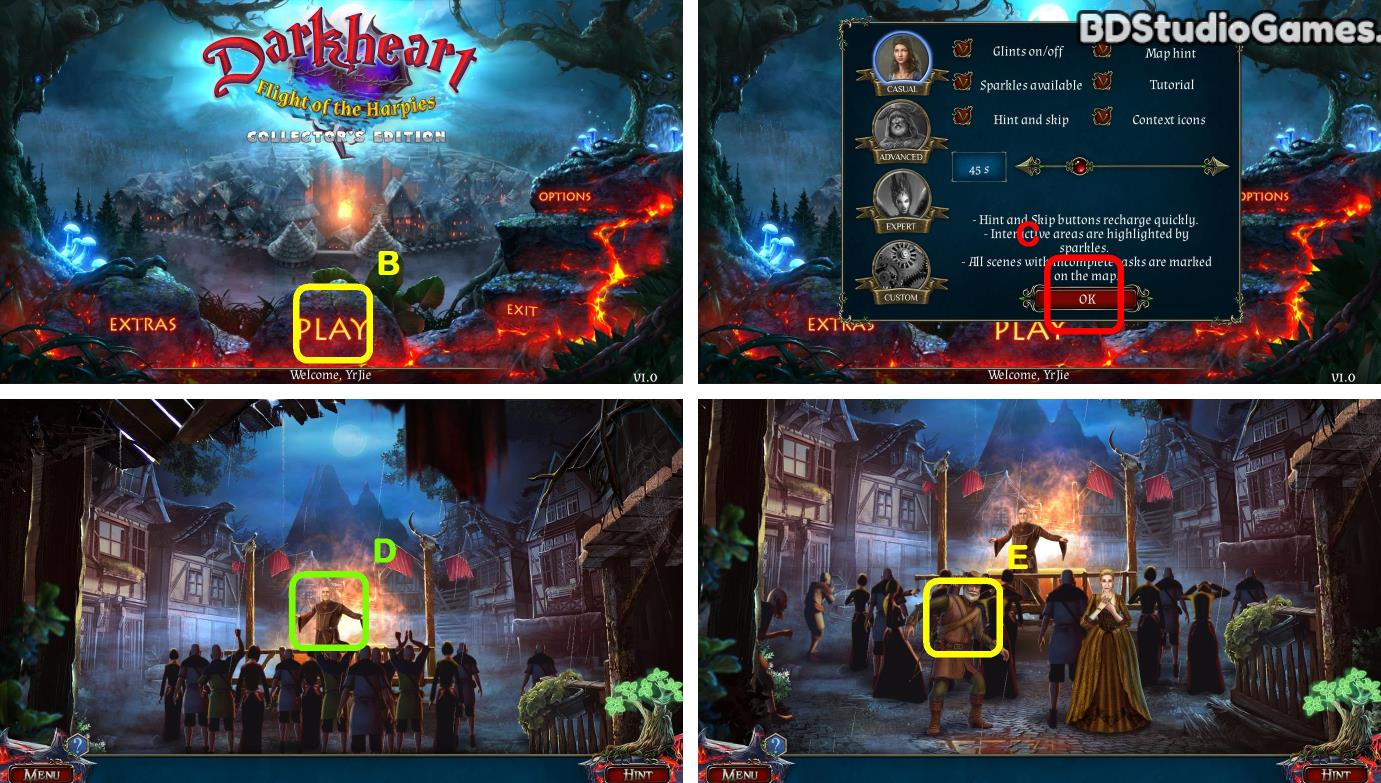 darkheart: flight of the harpies walkthrough