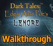 dark tales: edgar allan poes lenore walkthrough