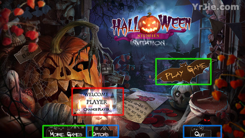 halloween stories: invitation walkthrough screenshots 1