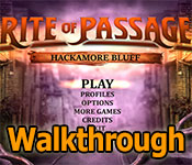 rite of passage: hackamore bluff walkthrough