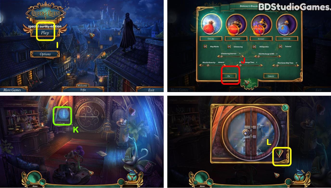 queens quest 5: symphony of death walkthrough