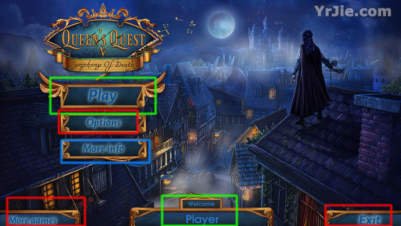 queens quest 5: symphony of death collector's edition walkthrough screenshots 1